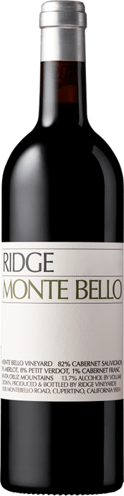 Ridge Vineyards - Monte Bello, Dry Creek Valley 2019
