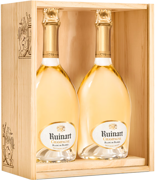 Champagne Ruinart - Cofanetto Duo Blanc de Blancs