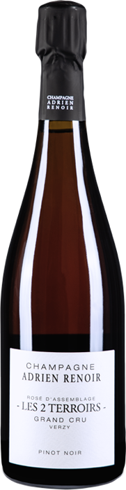 Champagne Adrien Renoir - Rosé d'assemblage Grand Cru Verzy "Les Deux Terroirs"